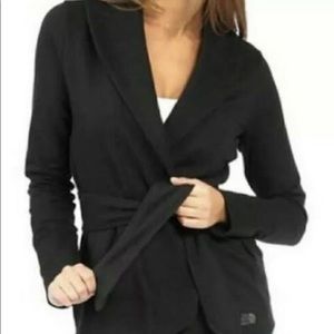 The North Face Wrap Belted Grey Jacket Medium